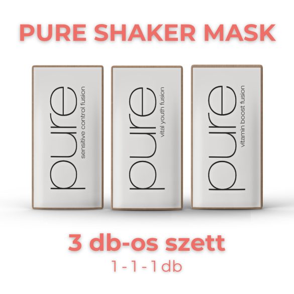 Pure Shaker maszk válogatás 3x15 g